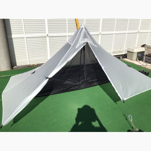 LOCUS GEAR (ローカスギア) 登山用テント ポール無・ホワイト・受注生産品 Khufu Sill Shelter 270cm x160cm x（推奨） 130cm 1人用