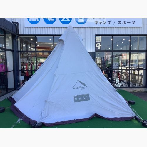 tent-Mark DESIGNS×EKAL(テンマクデザイン×エカル) モノポールテント サーカスTCDX 別売フロントフラップ付