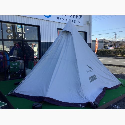 tent-Mark DESIGNS×EKAL(テンマクデザイン×エカル) モノポールテント サーカスTCDX 別売フロントフラップ付