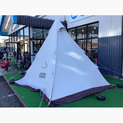 tent-Mark DESIGNS×EKAL(テンマクデザイン×エカル) モノポールテント サーカスTCDX 別売フロントフラップ付