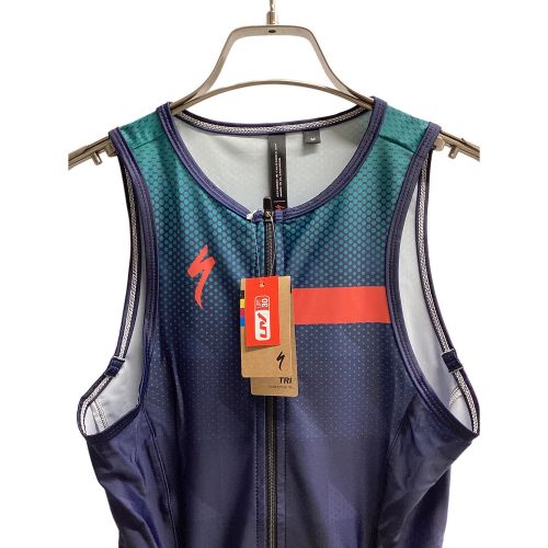 SPECIALIZED (スペシャライズド) サイクルウェア レディース SIZE M ネイビー TRI SUIT SLEEVELESS 63118-830