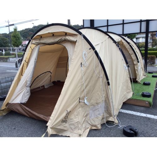 DOD (ディーオーディー) ツールームテント タンカラー T5-689-TN カマボコテント3M 300×640×195cm  4～5人用｜トレファクONLINE