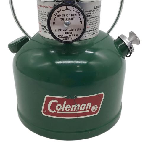 Coleman (コールマン) 200A 最終型 グリーン グローブ流用品使用 200A700 1983年5月製 ヴィンテージ