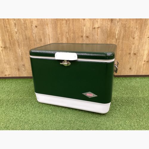 Coleman (コールマン) クーラーボックス 54QT グリーン 6150 スチールベルトクーラー