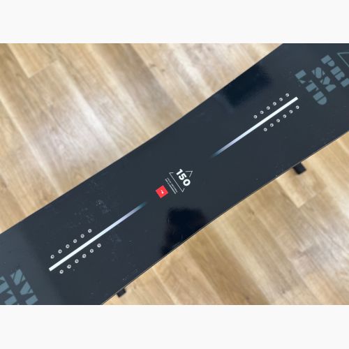 ALLIAN SNOWBOARD スノーボード 150cm ブラック 2x4 キャンバー PRIZM LTD