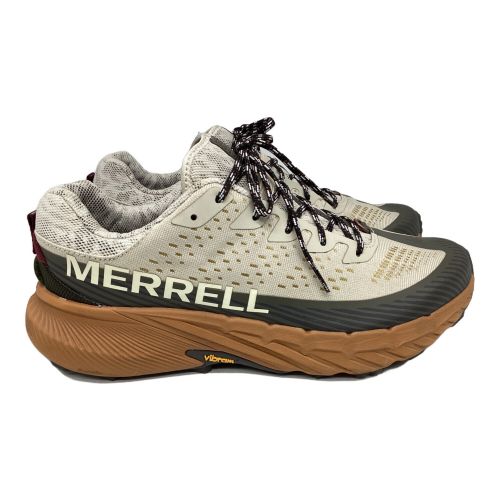 MERRELL (メレル) トレランシューズ アジリティーピーク5 メンズ SIZE 28cm ベージュ×グレー  J067767