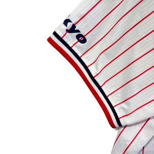 東京ヤクルトスワローズ (トウキョウヤクルトスワローズ) 応援グッズ SIZE XL ホワイト×レッド 青木 宣親【23】 ユニフォーム 2017年ホームユニフォーム レプリカ