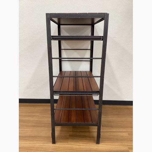 UNICO (ウニコ)  LUMBER-Mini small shelf マホガニー突板×アイアン（廃盤品)